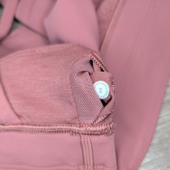 lululemon Energy High-Neck Longline Bra * Brier Rose * Size 2 - Picture 4 of 4